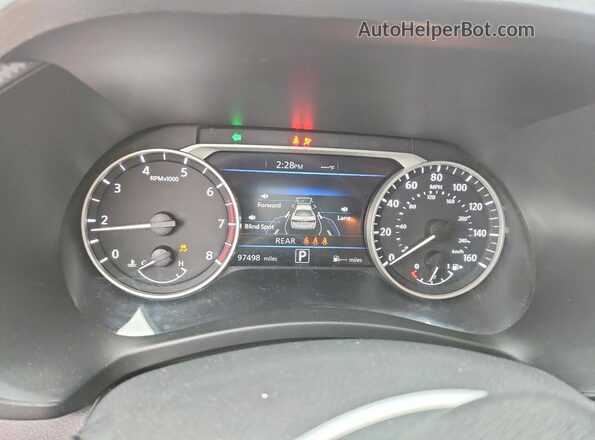 3N1AB8DV9MY257594 2021 NISSAN SENTRA Красный 