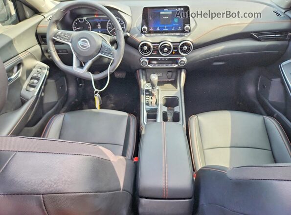 3N1AB8DV9MY268305 2021 NISSAN SENTRA Black Առջևի վահանակի տեսք