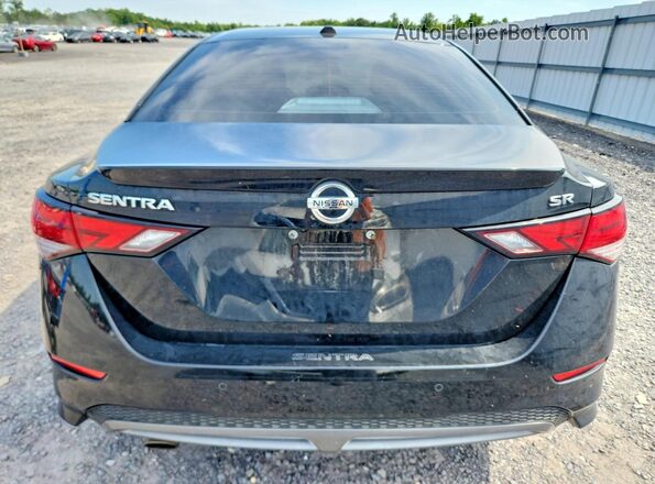 3N1AB8DV9MY268305 2021 NISSAN SENTRA Black Հետևի տեսք