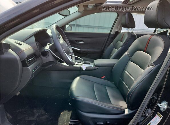 3N1AB8DV9MY268305 2021 NISSAN SENTRA Black Սալոնի դիմացի տեսք