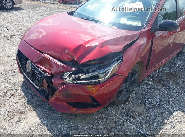 3N1AB8DV9MY287369 2021 NISSAN SENTRA Red Vista frontal