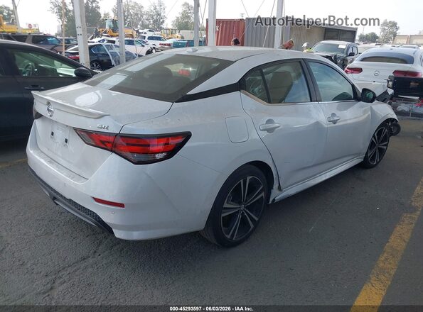 3N1AB8DV9PY274870 2023 NISSAN SENTRA White უკანა მარჯვენა