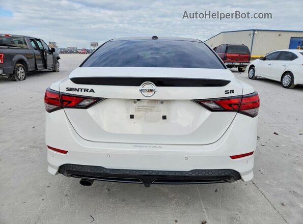 3N1AB8DV9PY307706 2023 NISSAN SENTRA White Widok z tyłu
