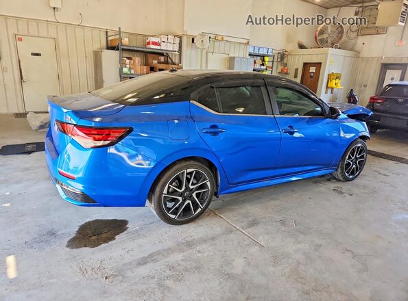 3N1AB8DV9RY353376 2024 NISSAN SENTRA Blue Rear right