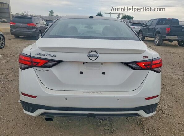 3N1AB8DV9RY372378 2024 NISSAN SENTRA White Вид ззаду