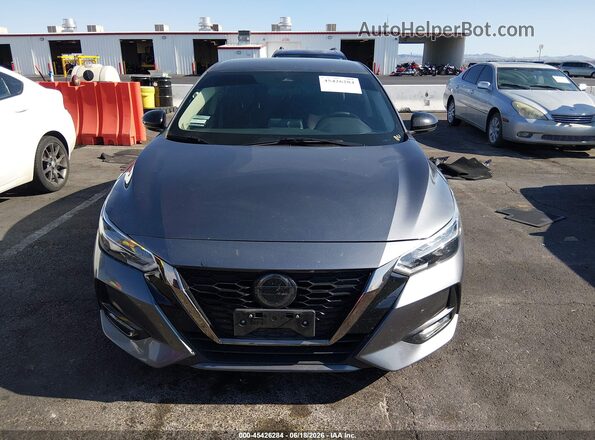 3N1AB8DVXLY245159 2020 NISSAN SENTRA Gray Instrument cluster view