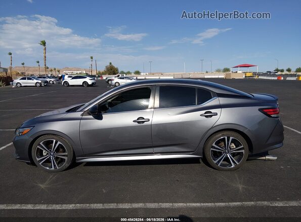 3N1AB8DVXLY245159 2020 NISSAN SENTRA Gray 360 interior view