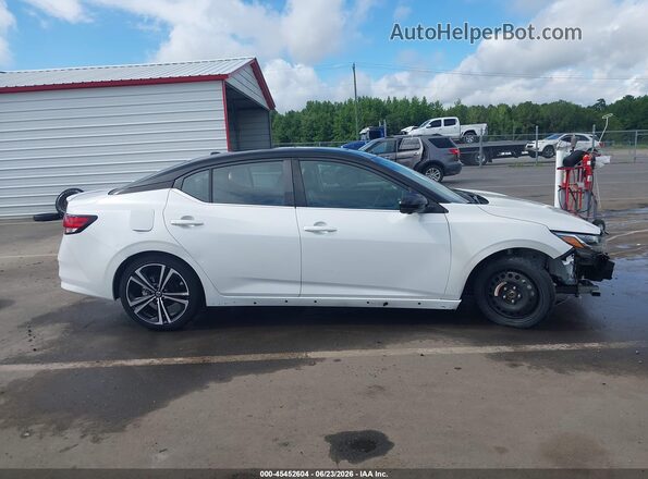 3N1AB8DVXLY279666 2020 NISSAN SENTRA White სალონის 360-გრადუსიანი ხედი