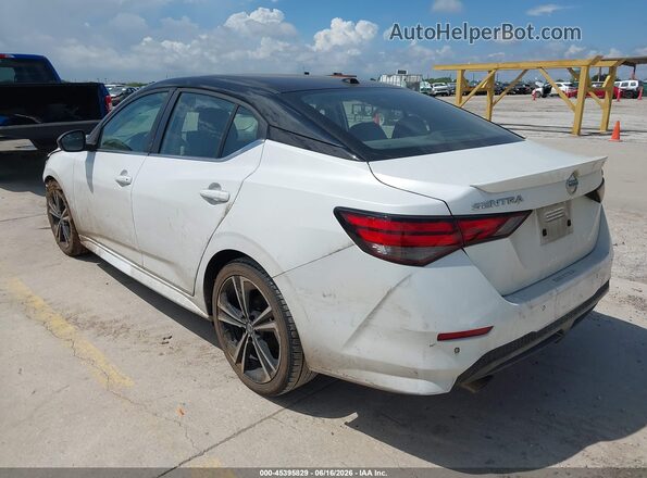 3N1AB8DVXMY243977 2021 NISSAN SENTRA White Rear left