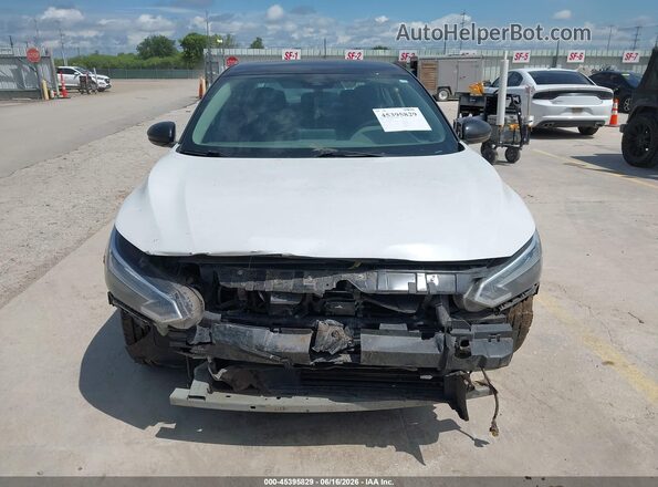3N1AB8DVXMY243977 2021 NISSAN SENTRA White Rear interior view