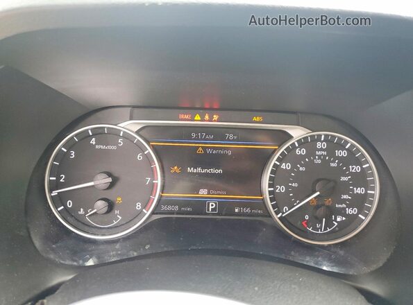 3N1AB8DVXPY242770 2023 NISSAN SENTRA Gray Вид щитка приладів