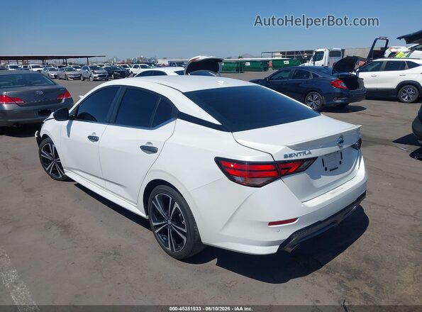 3N1AB8DVXPY280967 2023 NISSAN SENTRA Белый Задняя левая четверть