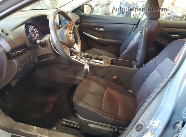3N1AB8DVXRY259183 2024 NISSAN SENTRA Blue Widok wnętrza z przodu