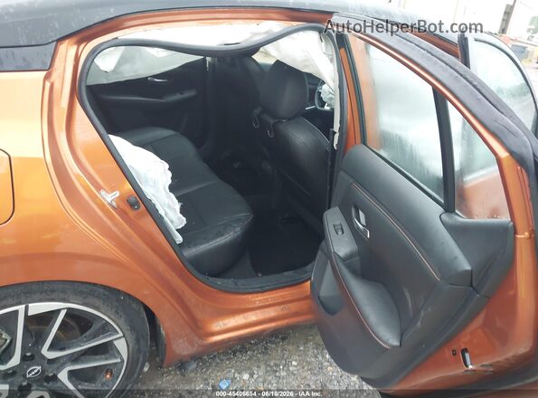 3N1AB8DVXRY358201 2024 NISSAN SENTRA Orange VIN կոդի պիտակի տեսք