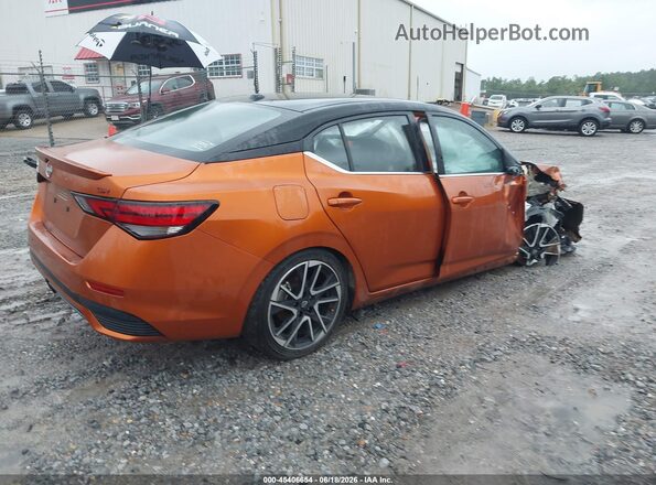 3N1AB8DVXRY358201 2024 NISSAN SENTRA Orange Հետևի աջ