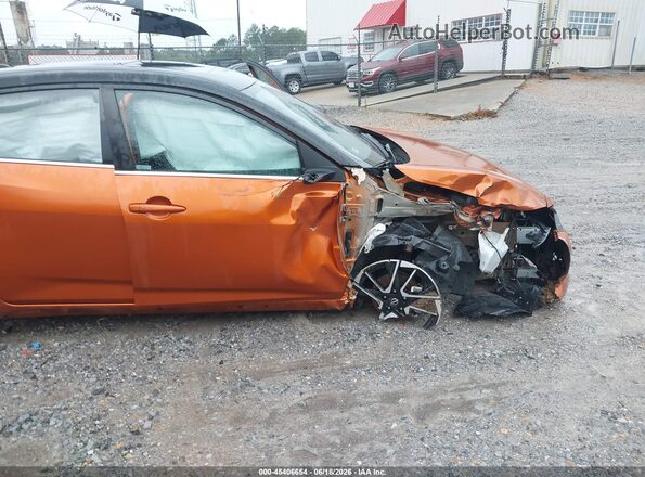 3N1AB8DVXRY358201 2024 NISSAN SENTRA Orange Դիմացի տեսք