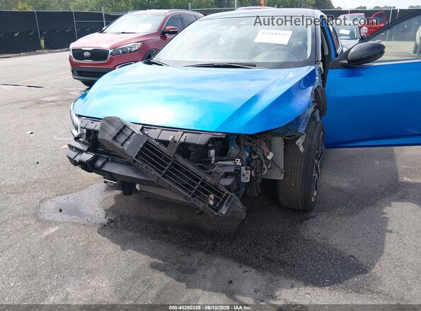 3N1AB8DVXRY384023 2024 NISSAN SENTRA Blue Widok z przodu