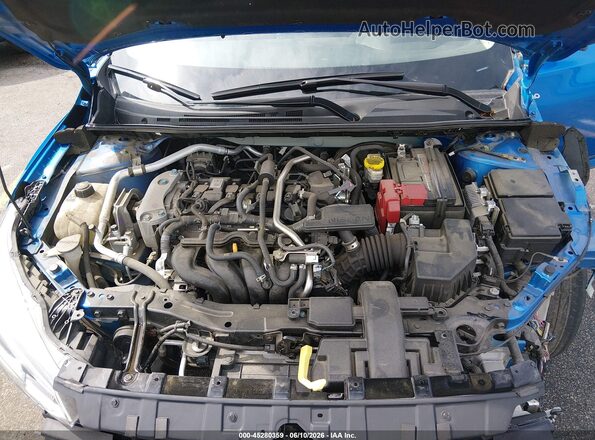 3N1AB8DVXRY384023 2024 NISSAN SENTRA Blue Widok z tyłu