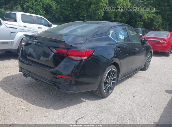 3N1AB8DVXSY306069 2025 NISSAN SENTRA Black უკანა მარჯვენა