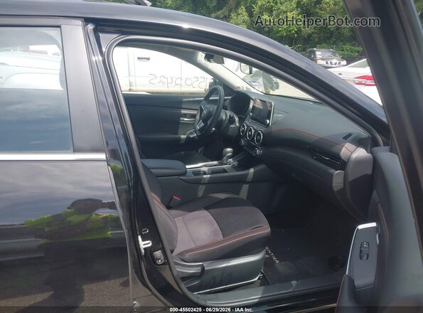 3N1AB8DVXSY306069 2025 NISSAN SENTRA Black წინა სალონის ხედი