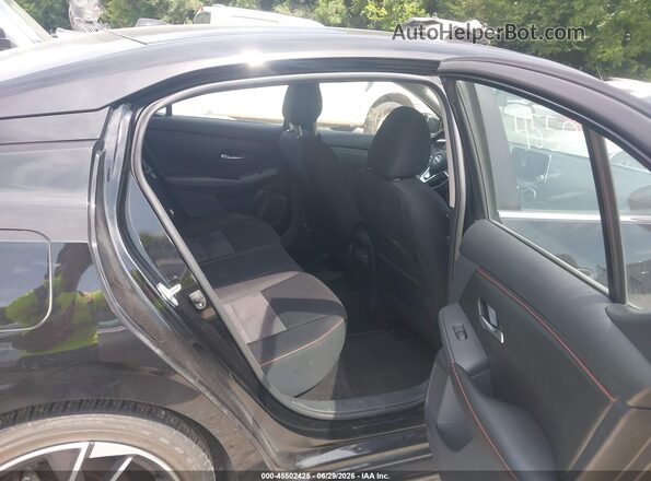 3N1AB8DVXSY306069 2025 NISSAN SENTRA Black VIN კოდის სტიკერის ხედი