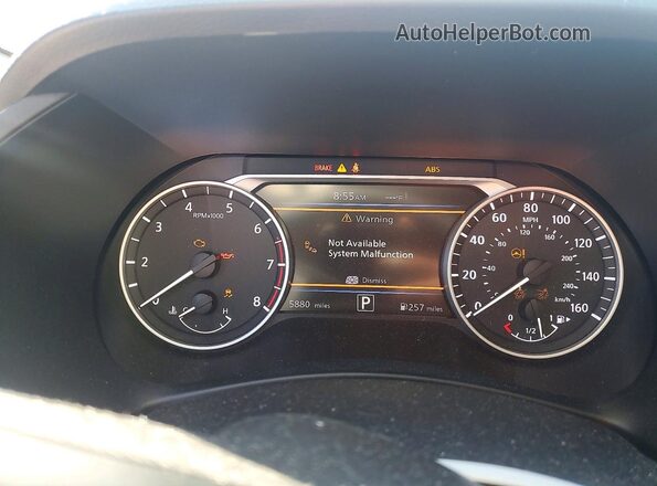 3N1AB8DVXSY366238 2025 NISSAN SENTRA Gray Սարքավորումների վահանակի տեսք