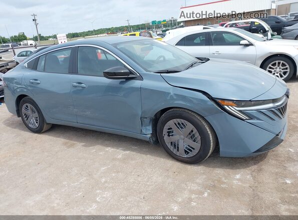 3N1AB9CV0TY245582 2026 NISSAN SENTRA Blue Вид задньої частини салону