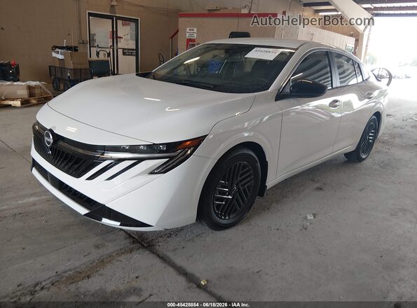 3N1AB9CV1TY211179 2026 NISSAN SENTRA White Vista tres cuartos delantera izquierda