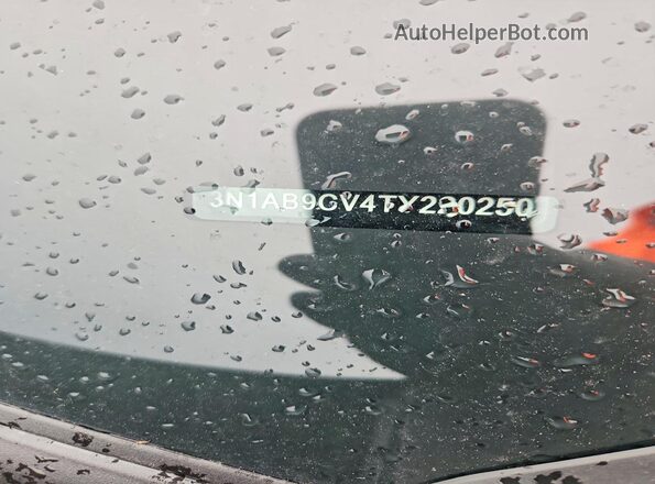 3N1AB9CV4TY220250 2026 NISSAN SENTRA Black VIN კოდის სტიკერის ხედი