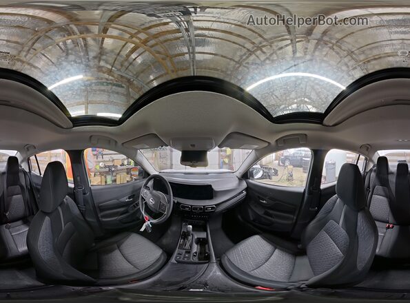 3N1AB9CV5TY207863 2026 NISSAN SENTRA White Панорамний вид салону 360°
