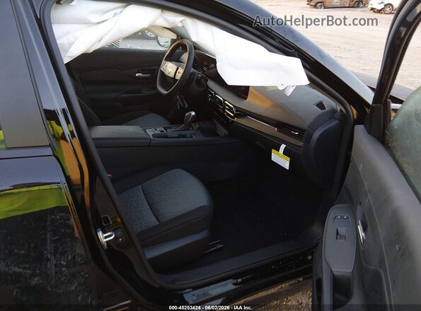 3N1AB9CV5TY271661 2026 NISSAN SENTRA Черный Вид салона спереди