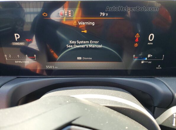 3N1AB9CV7TY209369 2026 NISSAN SENTRA Black Instrument cluster view