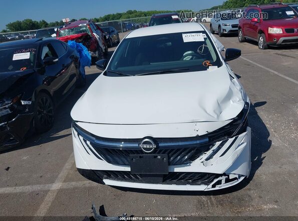 3N1AB9CVXTY220141 2026 NISSAN SENTRA White Widok zestawu wskaźników