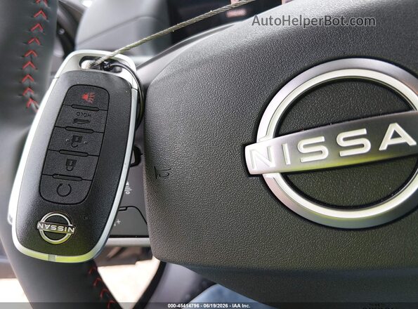 3N1AB9DV2TY253018 2026 NISSAN SENTRA Black Widok deski rozdzielczej