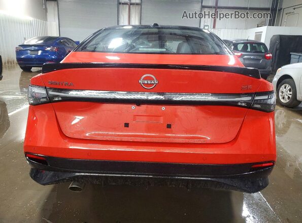 3N1AB9DVXTY223720 2026 NISSAN SENTRA Orange Вид ззаду