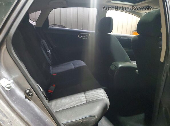 3N1CB7AP1HY213099 2017 NISSAN SENTRA Charcoal Հետևի նստատեղերի տեսք