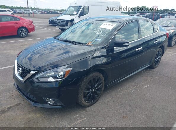 3N1CB7AP2HY326415 2017 NISSAN SENTRA Black Przód lewy