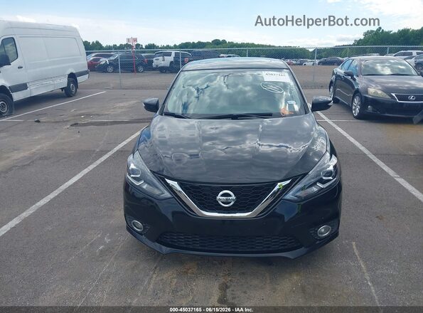 3N1CB7AP2HY326415 2017 NISSAN SENTRA Black Widok zestawu wskaźników