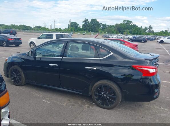 3N1CB7AP2HY326415 2017 NISSAN SENTRA Black Widok wnętrza 360 stopni
