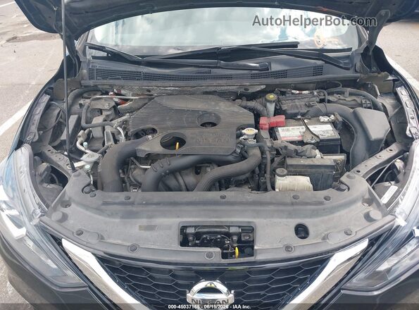 3N1CB7AP2HY326415 2017 NISSAN SENTRA Black Widok z tyłu