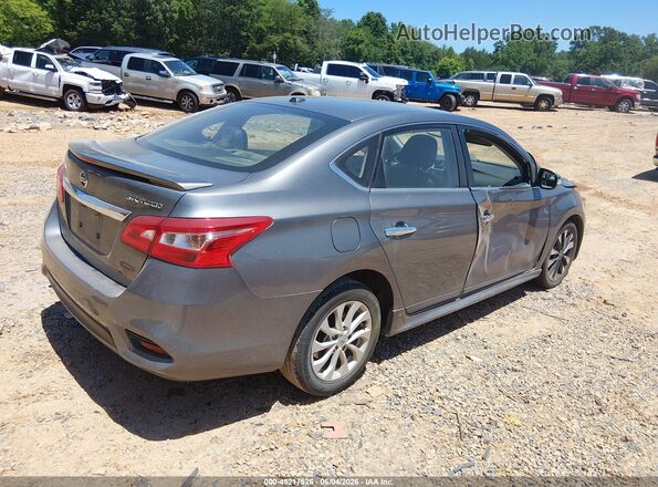 3N1CB7AP3JY214714 2018 NISSAN SENTRA Gray Tył prawy