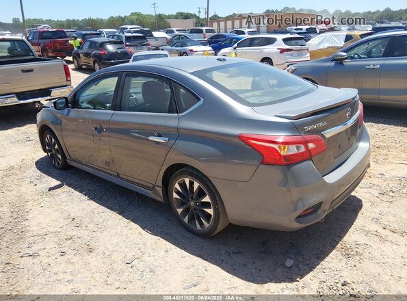 3N1CB7AP3JY214714 2018 NISSAN SENTRA Gray Tył lewy