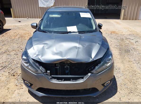 3N1CB7AP3JY214714 2018 NISSAN SENTRA Gray Widok z przodu