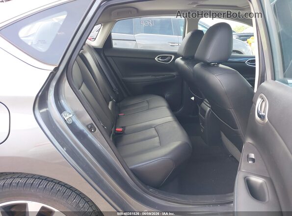3N1CB7AP5JY203973 2018 NISSAN SENTRA Серый Вид наклейки с VIN-кодом