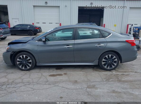 3N1CB7AP5JY203973 2018 NISSAN SENTRA Серый 