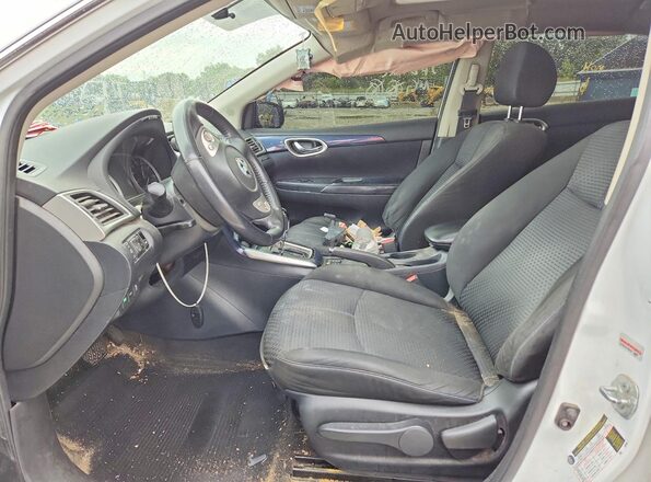 3N1CB7AP6HY248740 2017 NISSAN SENTRA White Vista interior delantera