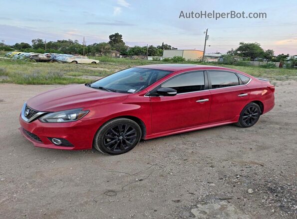 3N1CB7AP6HY297176 2017 NISSAN SENTRA Красный 