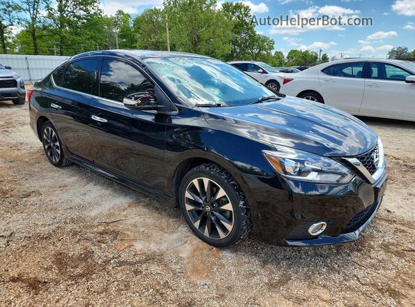 3N1CB7AP8HY235472 2017 NISSAN SENTRA Black წინა მარჯვენა