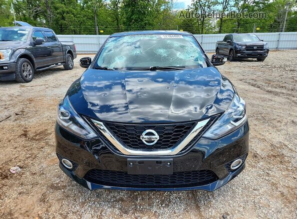 3N1CB7AP8HY235472 2017 NISSAN SENTRA Black წინა ხედი