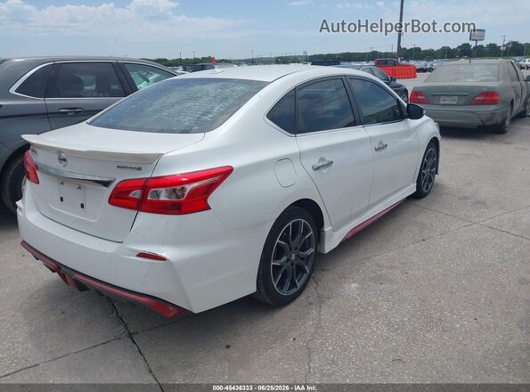 3N1CB7AP8HY287765 2017 NISSAN SENTRA White Задня права чверть